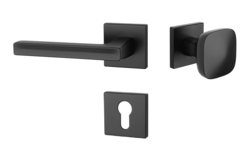 Klika na dveře AS - PEA - HR 7S BS - Černá matná