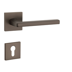 Klika na dveře AT - PYROLA - HR 7S HNM - Hnědá matná