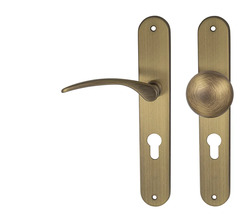 Klika na dveře MP - LAURA OGS - Bronz česaný matný