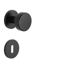 Koule na dveře AT - KOULE RUTA - R 7S BS - Černá matná