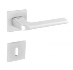 Klika na dveře TI - DARA - HR 4007Q 5S WS - Bílá matná (152)