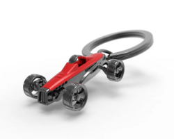 MTM980-03 MTM - KLÍČENKA - Závodní auto červeno-černý