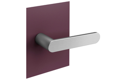 Klika na dveře VM - PURE OCS - Chrom broušený (14)