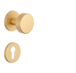 Koule na dveře AT - KOULE RUTA - R 7S OLS - Mosaz broušená