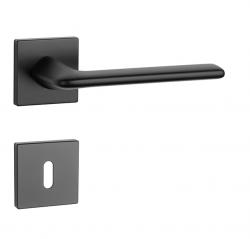 Klika na dveře AS - LILA - HR 7S BS - Černá matná