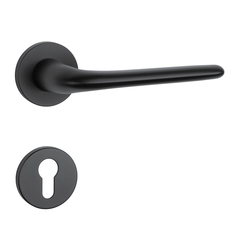 Klika na dveře AS - AZALIA - R 7S BS - Černá matná