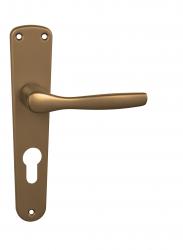 Klika na dveře BA - LUXOR - B F4 - Bronz elox