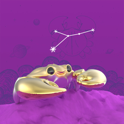 MTM353-01 MTM - KLÍČENKA - Zvěrokruh - Rak