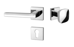 Klika na dveře AS - PEA - HR 7S OC - Chrom lesklý