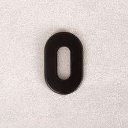 Rozeta ke klice VM - ROZETA - 4UOR BS - Černá matná (18)