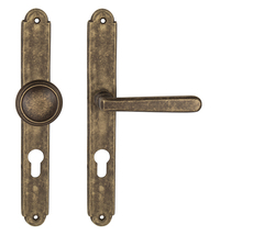 Klika na dveře NI - ALT WIEN Štít OBA - Antik bronz