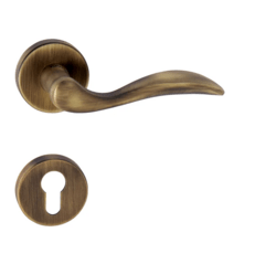 Klika na dveře TI - LEA - R 1948 OGS - Bronz česaný matný (77)