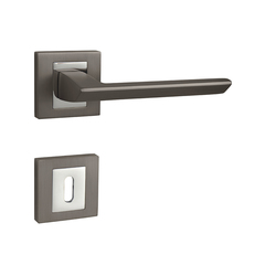 Klika na dveře MP - JASPER - HR T/OC - Titan / chrom lesklý