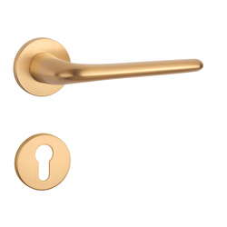 Klika na dveře AS - AZALIA - R 7S OLS - Mosaz broušená