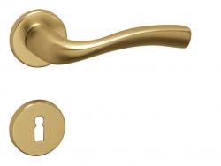 Klika na dveře GI - ARCH - R F4 - Bronz elox