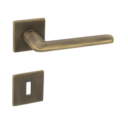 Klika na dveře TI - ELIPTICA - HR 4165 5SQ T2 OGS - Bronz česaný matný (77)