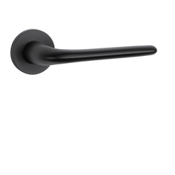 Klika na dveře AS - AZALIA - R 7S BS - Černá matná