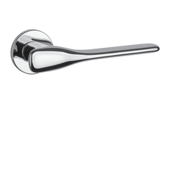 Klika na dveře AS - ORCHIDE - R 7S OC - Chrom lesklý