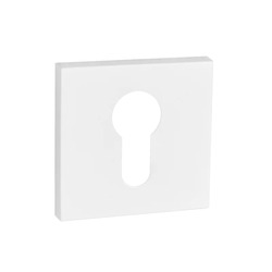 Rozeta ke klice MP - ROZETA - HR SQ6 WS - Bílá matná