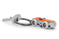 MTM238-01 MTM - KLÍČENKA - Retro závodní auto