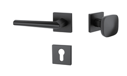 Klika na dveře AS - JASMINA - HR 7S BS - Černá matná