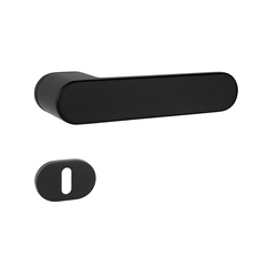 Klika na dveře MPK - IMPRESSA - OR BS - Černá matná