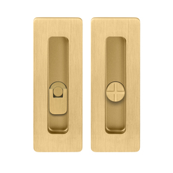 TI - Mušle na posuvné dveře - 4181 5S - WC OLS - Mosaz broušená (158)