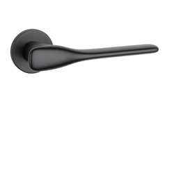 Klika na dveře AS - ORCHIDE - R 7S BS - Černá matná