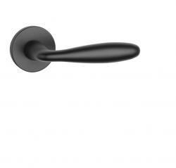 Klika na dveře AT - VERBENA - R 7S BS - Černá matná