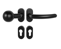 Klika na dveře MP - NERO - UOR BS - Černá matná