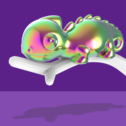 MTM131-03 MTM - KLÍČENKA - Chameleon