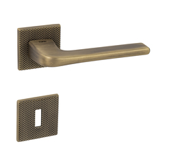 Klika na dveře TI - DARA - HR 4007 5SQ T2 OGS - Bronz česaný matný (77)