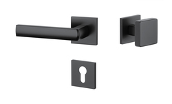 Klika na dveře AT - HOSTA - HR 7S BS - Černá matná