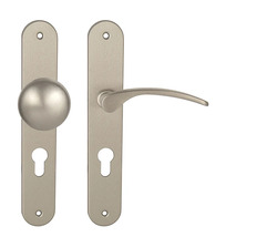 Klika na dveře MP - LAURA ECO NP - Nikl perla