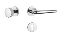 Klika na dveře AT - FUNKIA - R 7S OC - Chrom lesklý