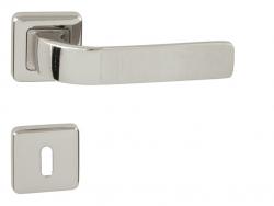 Klika na dveře MI - SUN 1 - HR ONL/ONS - Nikl lesklý / nikl broušený