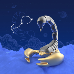 MTM357-01 MTM - KLÍČENKA - Zvěrokruh - Štír