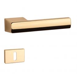 Klika na dveře AS - BRISA - RT 7S OLV PVD - Mosaz leštěná lakovaná PVD