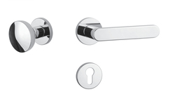 Klika na dveře AS - ALORA - R 7S OC - Chrom lesklý