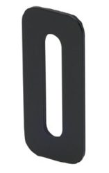 TI - Krytka montážního otvoru 3185 BS - Černá matná (153)