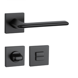 Klika na dveře AS - LILA - HR 7S BS - Černá matná