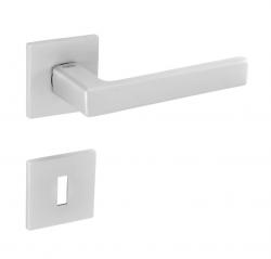 Klika na dveře TI - SONIA - HR 3095Q 5S WS - Bílá matná (152)