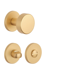 Koule na dveře AT - KOULE RUTA - R 7S OLS - Mosaz broušená