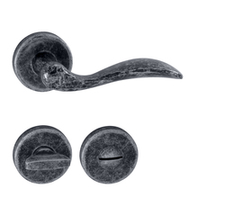 Klika na dveře TI - LEA - R 1948 OGA - Antik šedá (47)