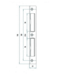 MP - Protiplech 2404/2 univerzální - bez vaničky Bílý pozink