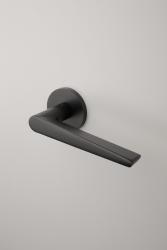 Klika na dveře AT - ARNICA - R 7S BS - Černá matná