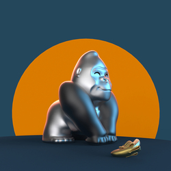 MTM133-01 MTM - KLÍČENKA - Gorila