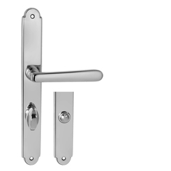 Klika na dveře NI - ALT WIEN Štít OC - Chrom lesklý