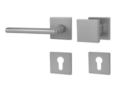 Klika na dveře MP - PRIMA - HR SQ6 OCS - Chrom broušený