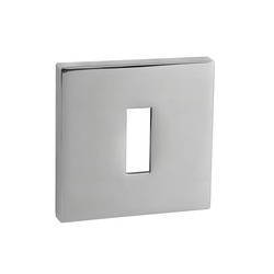 Rozeta ke klice MP - ROZETA - HR SQ6 OC - Chrom lesklý